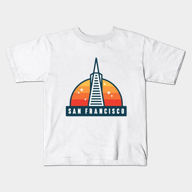 San Francisco Kids T-Shirt by nikola